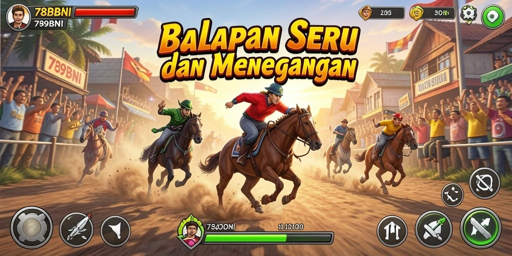 Gameplay seru dan mendebarkan di 789BNI saat balapan