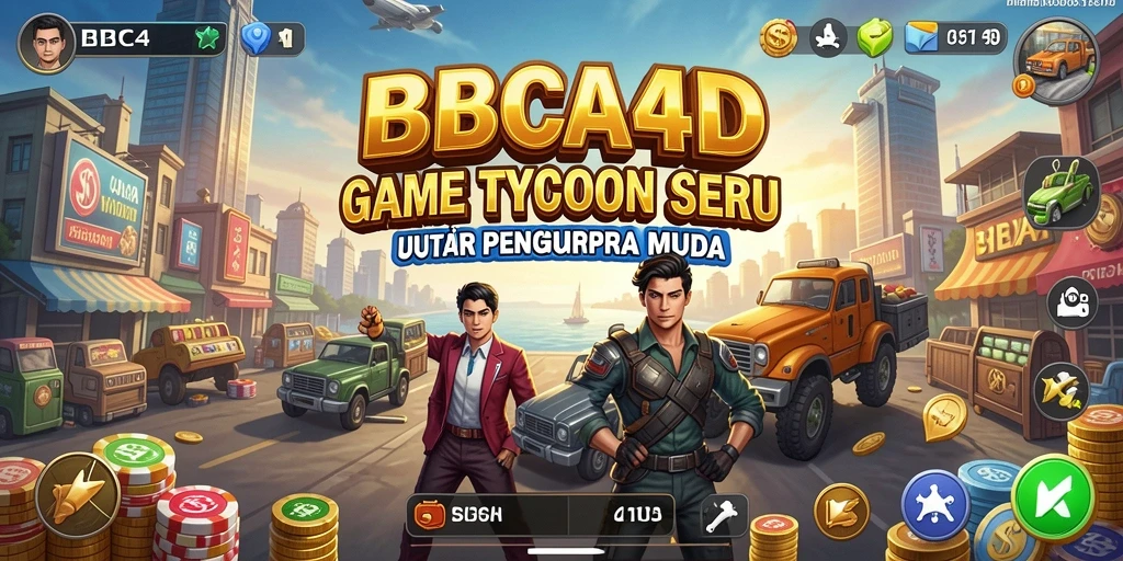 Tampilan gameplay <strong>BBCA4D</strong> yang seru dan menantang untuk pengusaha muda.