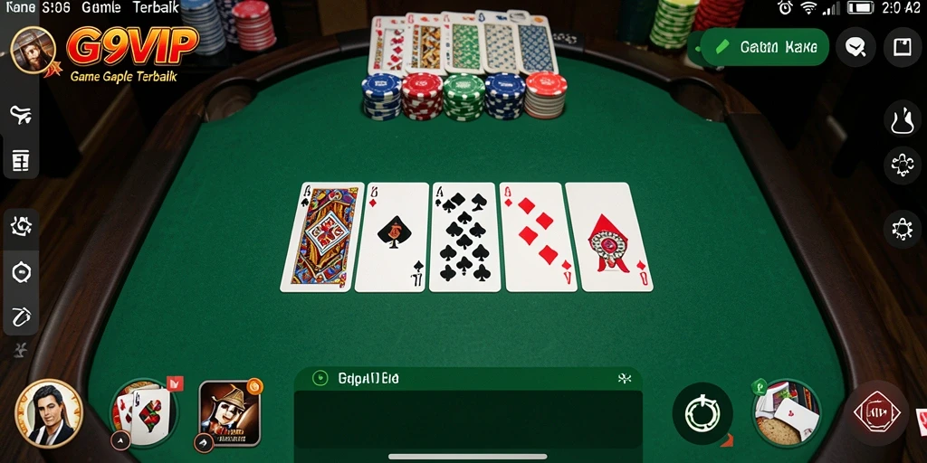 Tampilan gameplay G9VIP yang seru dan interaktif.
