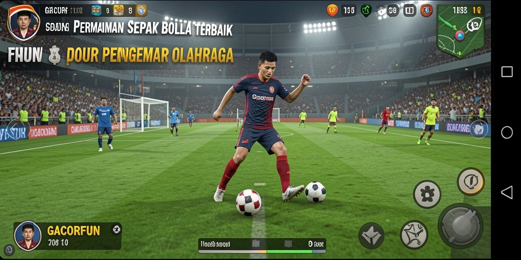 Tampilan gameplay GACORFUN yang menarik dan penuh aksi.