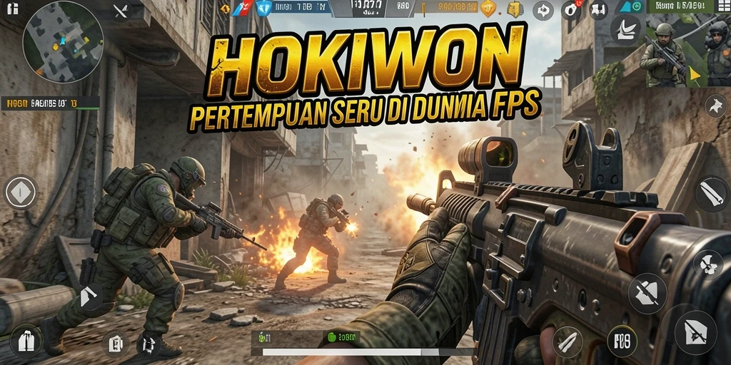 Tampilan mendebarkan gameplay HOKIWON dalam aksi.