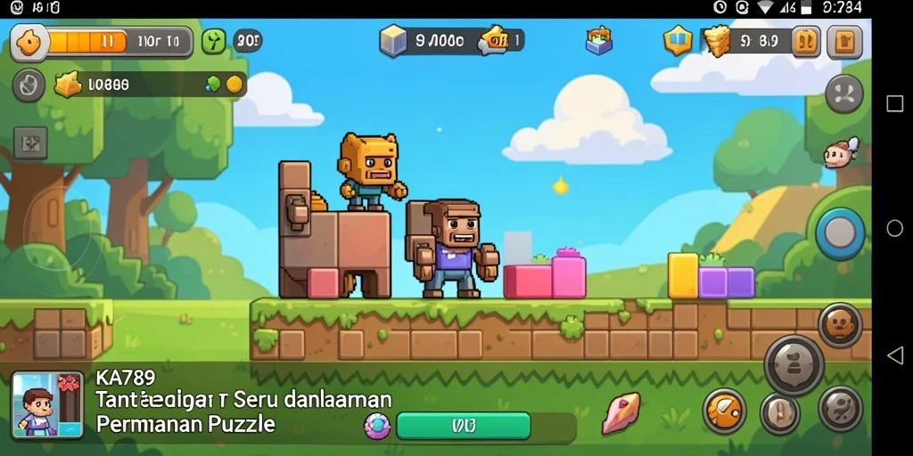 Tampilan gameplay KA789 menampilkan tantangan seru dan pemecahan teka-teki.