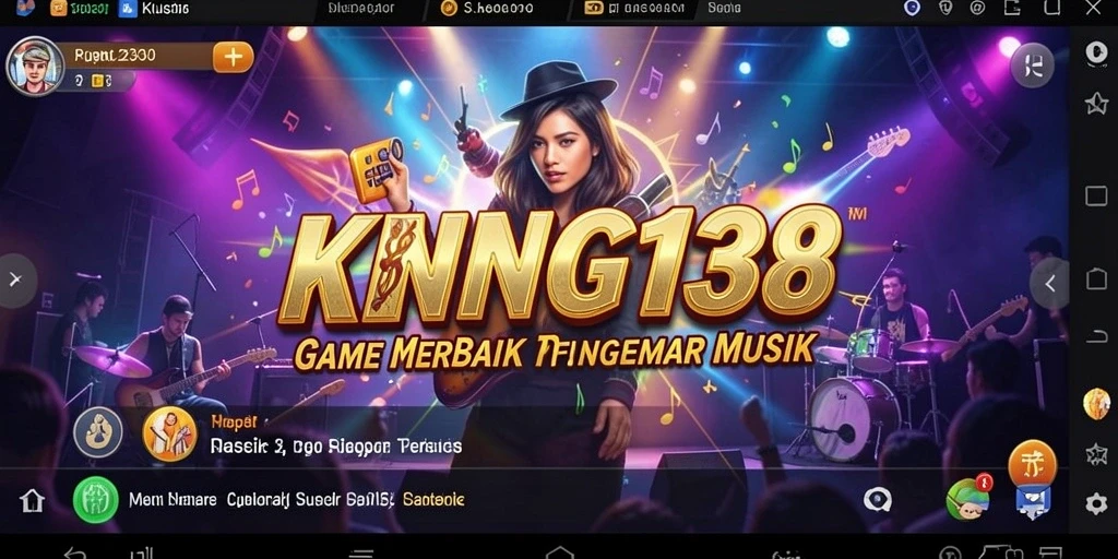 Tampilan gameplay KING138 yang penuh warna dan interaktif.