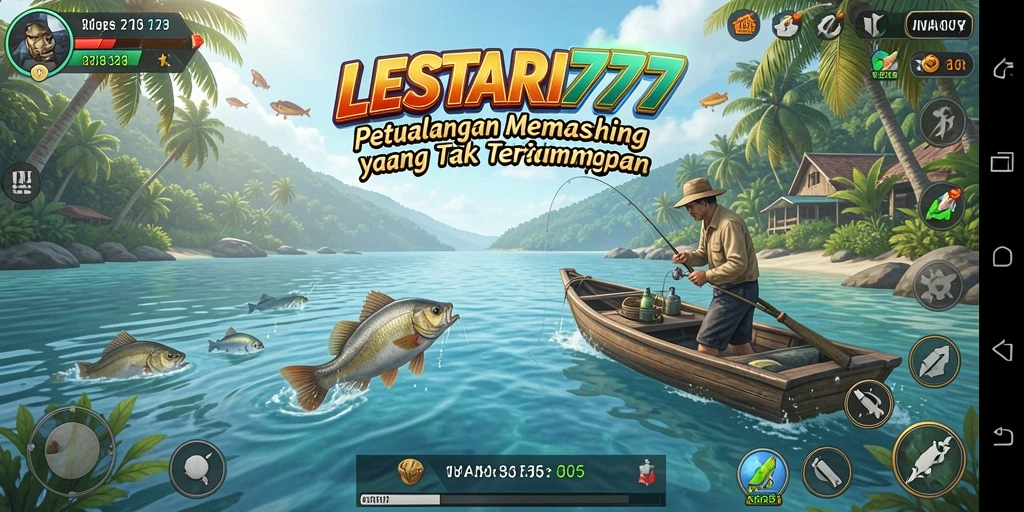 Tampilan dari gameplay LESTARI777 yang menantang dan seru.