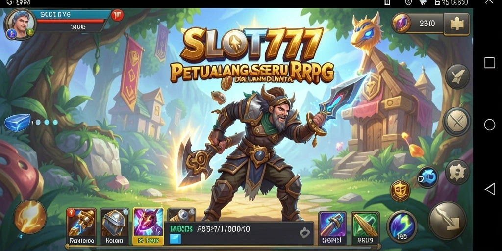 Tampilan gameplay SLOT777 yang menarik dan seru.