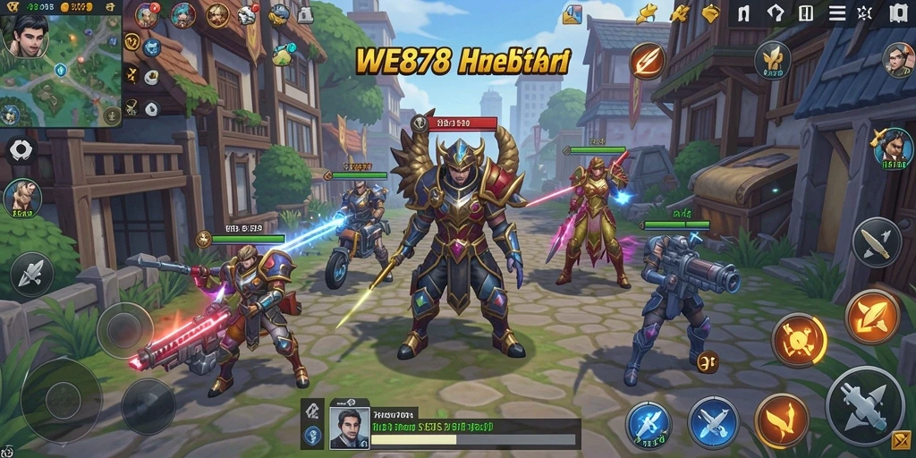 Screenshot menampilkan gameplay strategi dalam WE878 yang mendebarkan.